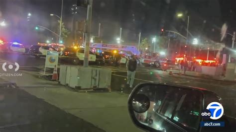 12 Injured in Multi-Vehicle Crash at Exposition Park [Los Angeles, CA]